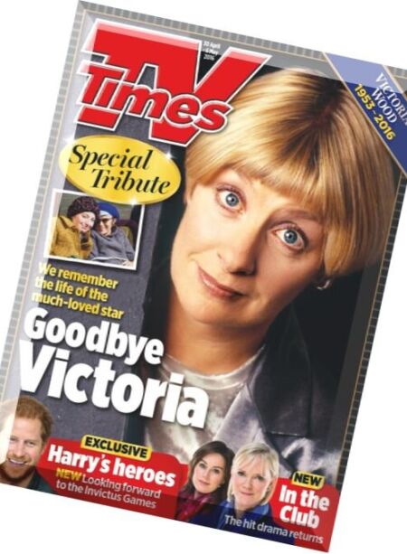 TV Times – 30 April 2016 Cover