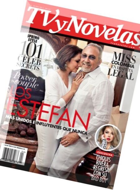 TV y Novelas USA – Abril 2016 Cover