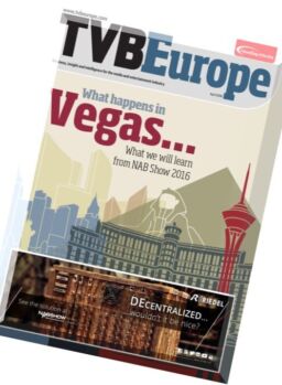 TVBEurope – April 2016