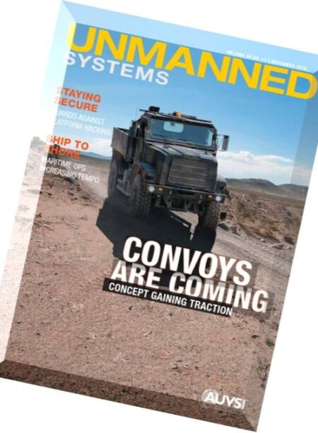 Unmanned Systems – November 2015 Cover