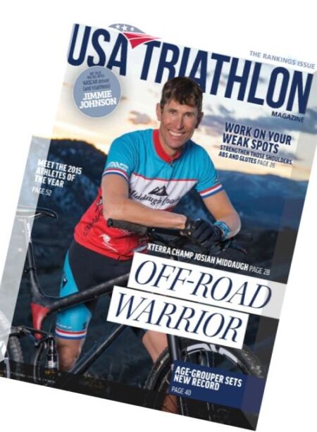 USA Triathlon – Spring 2016 Cover