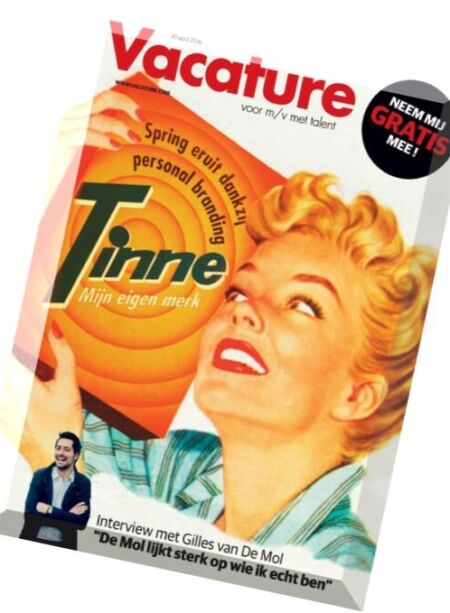 Vacature – 30 April 2016 Cover