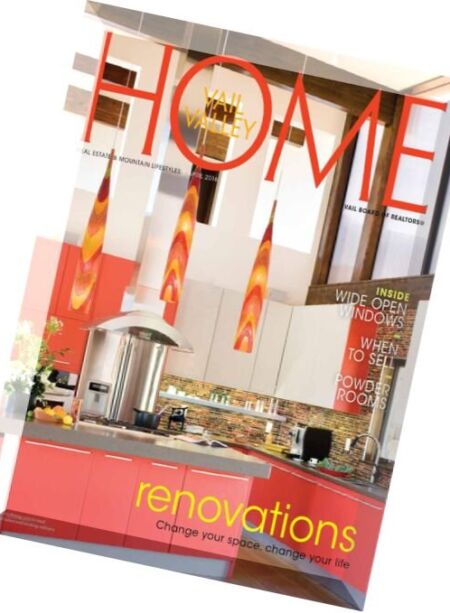 Vail Valley Home – April 2016 Cover