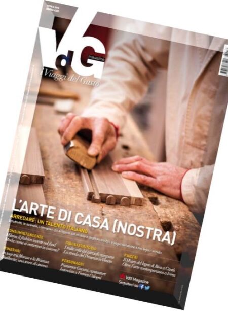 VdG Magazine – Aprile 2016 Cover