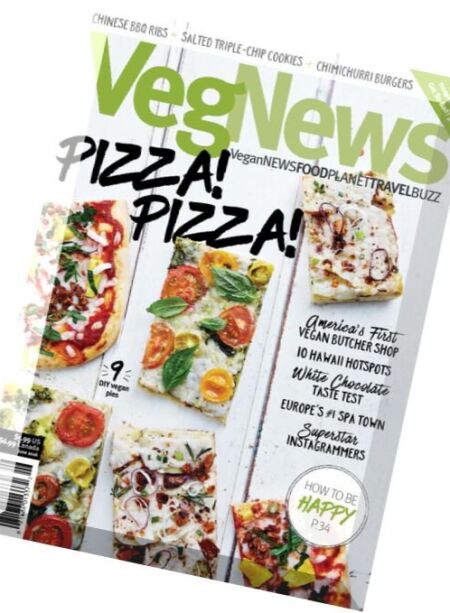 VegNews Magazine – May-June 2016 Cover