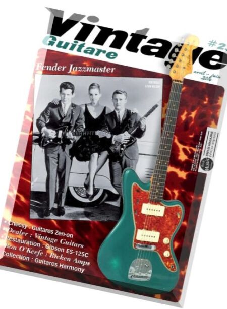 Vintage Guitare – Avril-Juin 2016 Cover