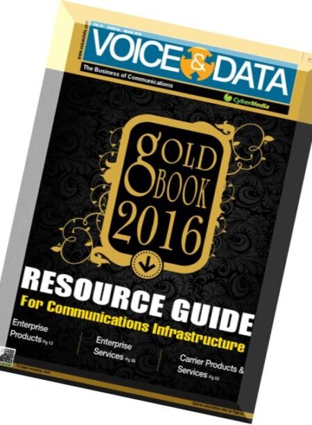 Voice and Data – March 2016 Cover