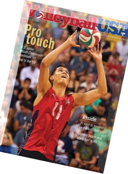 Volleyball USA – Spring 2016 Cover