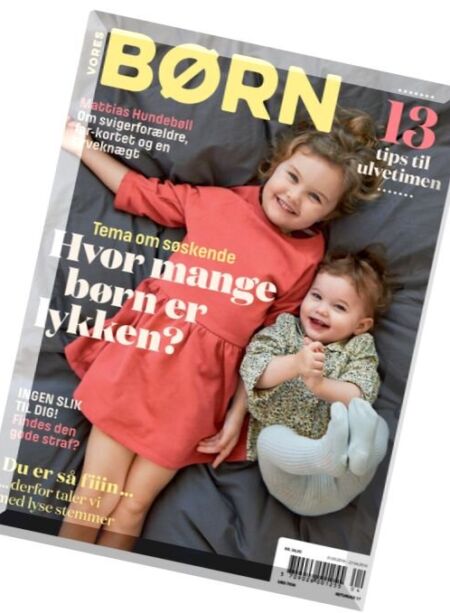 Vores Born – April 2016 Cover