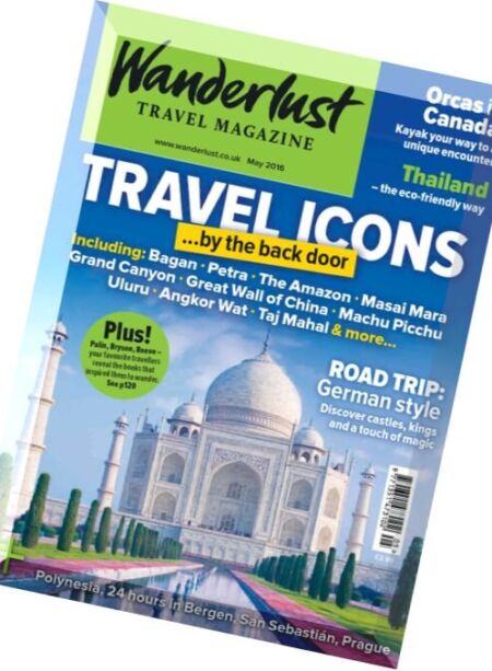 Wanderlust Travel Magazine – May 2016 Cover