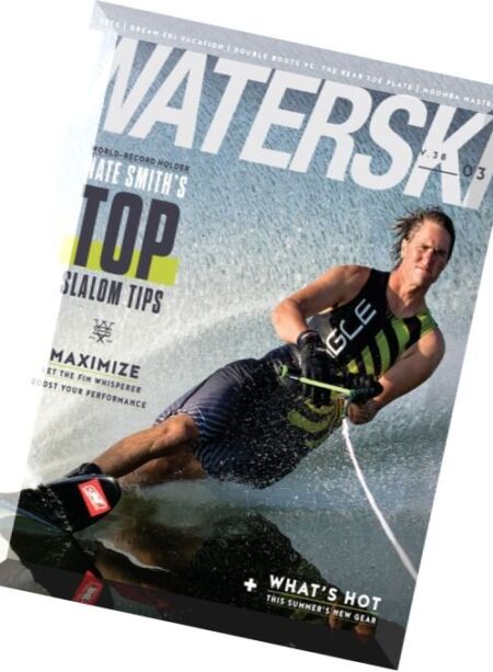 Water Ski – May-June 2016 Cover