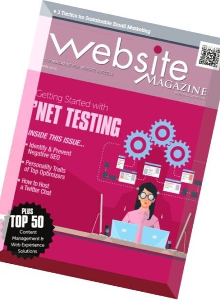 Website Magazine – April 2016 Cover