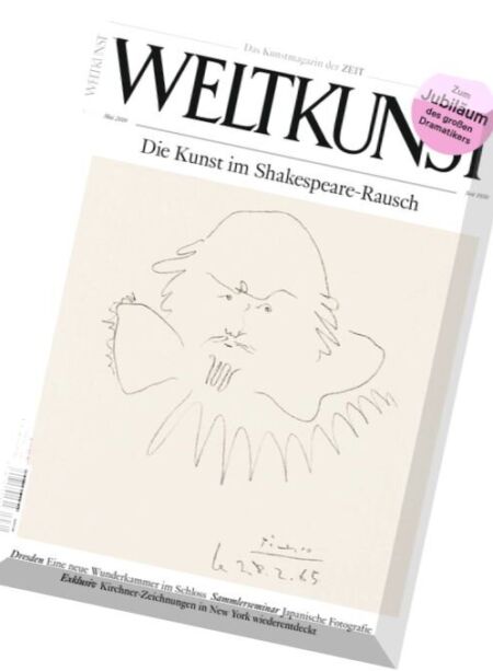 Weltkunst – Mai 2016 Cover