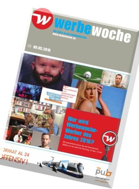 Werbewoche – 9 Mai 2016 Cover