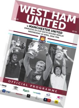 West Ham United v Manchester United – 13 April 2016