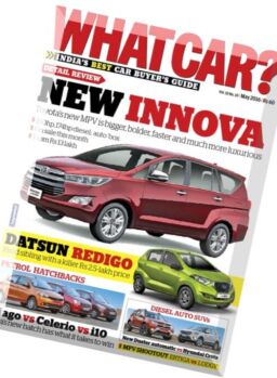 What Car India – May 2016