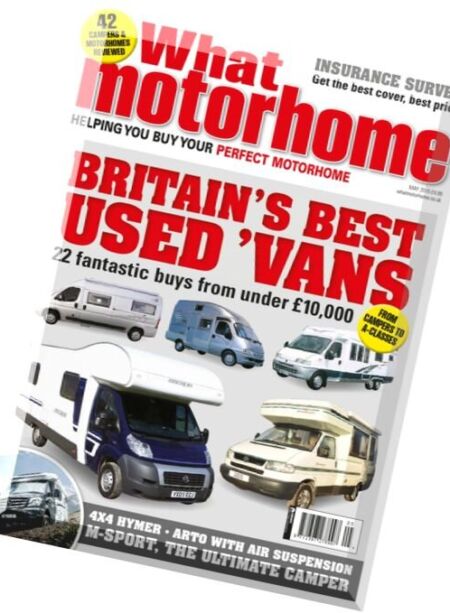 What Motorhome – May 2016 Cover