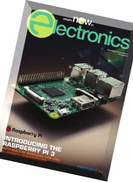 What’s New in Electronics – March-April 2016 Cover