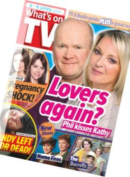 What’s on TV – 2 April 2016