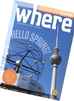 Where Berlin – May 2016