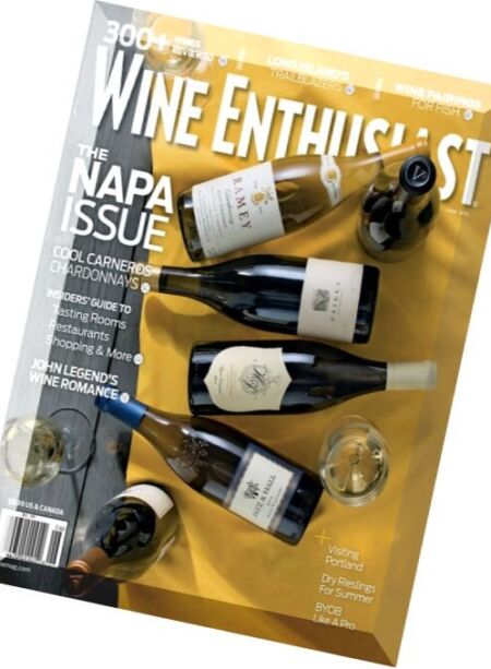 Wine Enthusiast Magazine – June 2016 Cover
