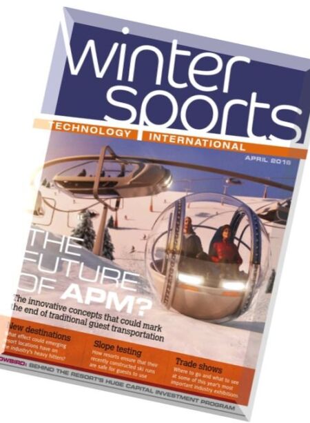 Winter Sports Technology International – April 2016 Cover