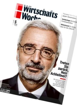 Wirtschaftswoche – 8 April 2016