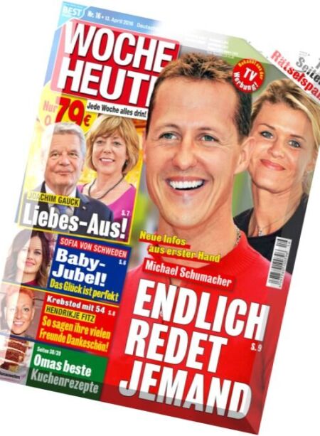 Woche Heute – 13 April 2016 Cover
