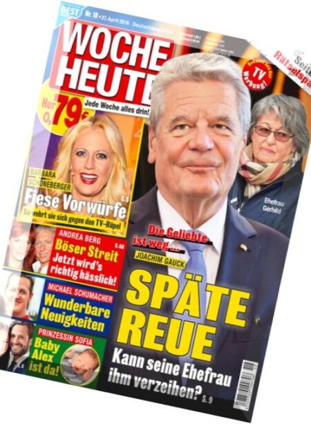 Woche Heute – 27 April 2016 Cover