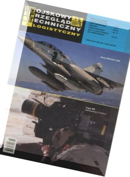 Wojskowy Przeglad Techniczny i Logistyczny – 2001-03 Cover