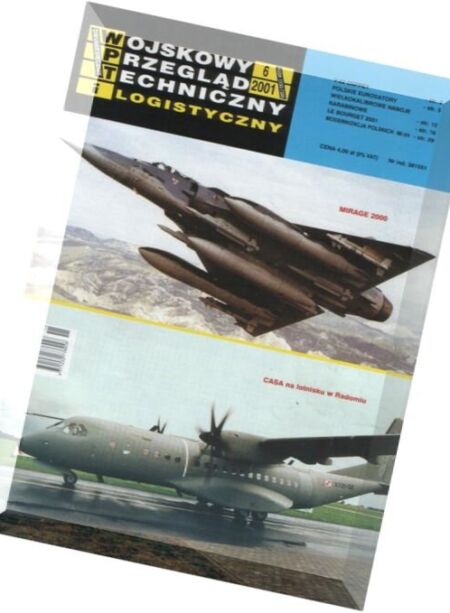 Wojskowy Przeglad Techniczny i Logistyczny – 2001-06 Cover
