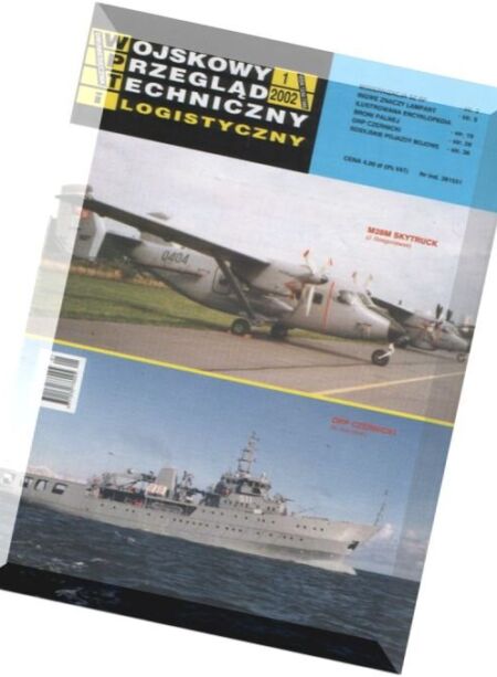 Wojskowy Przeglad Techniczny i Logistyczny – 2002-01 Cover