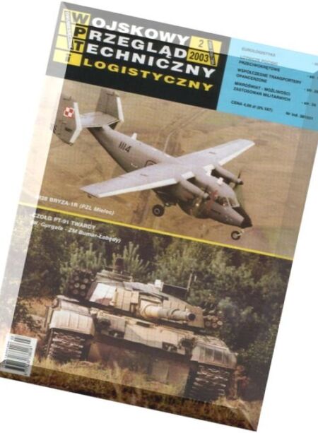 Wojskowy Przeglad Techniczny i Logistyczny – 2003-02 Cover