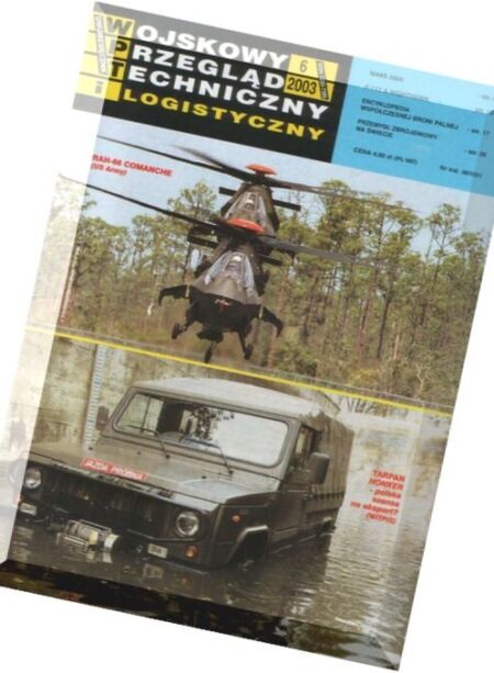 Wojskowy Przeglad Techniczny i Logistyczny – 2003-06 Cover