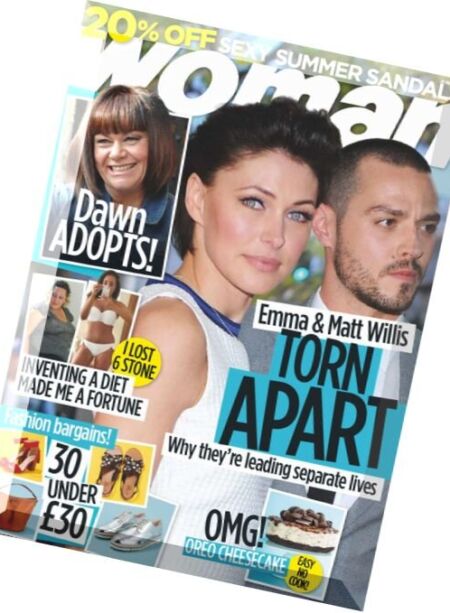 Woman UK – 18 April 2016 Cover