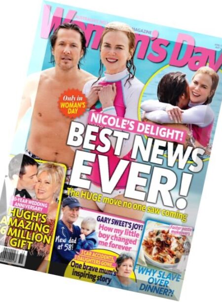 Woman’s Day – 11 April 2016 Cover