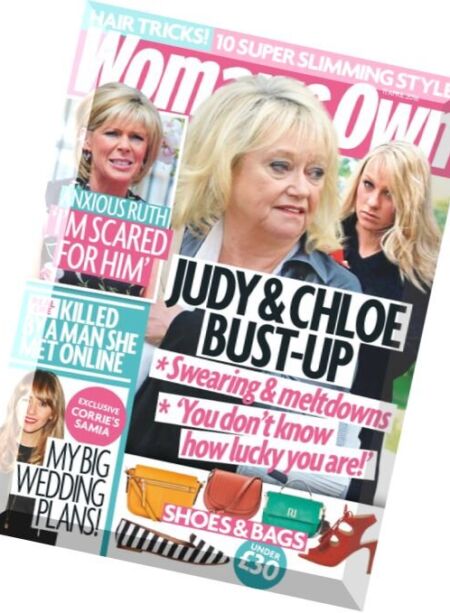 Woman’s Own – 11 April 2016 Cover
