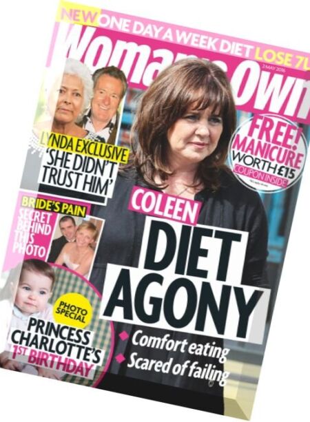 Woman’s Own – 2 May 2016 Cover