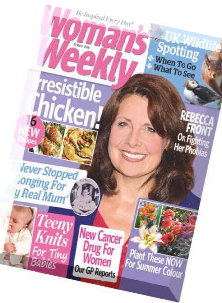 Woman’s Weekly – 29 March 2016 Cover