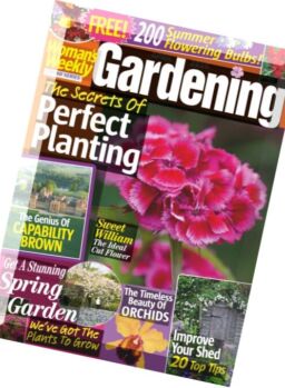 Woman’s Weekly Gardening – April 2016