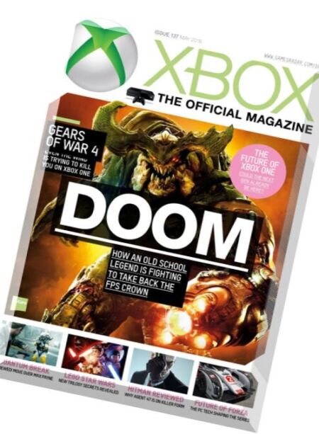 Xbox The Official Magazine – May 2016 Cover