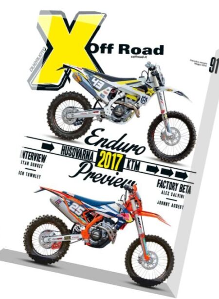 XOff Road – Maggio 2016 Cover