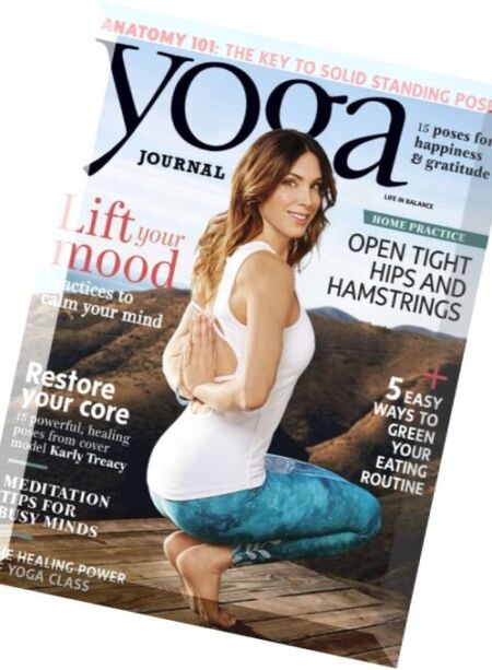 Yoga Journal USA – April-May 2016 Cover