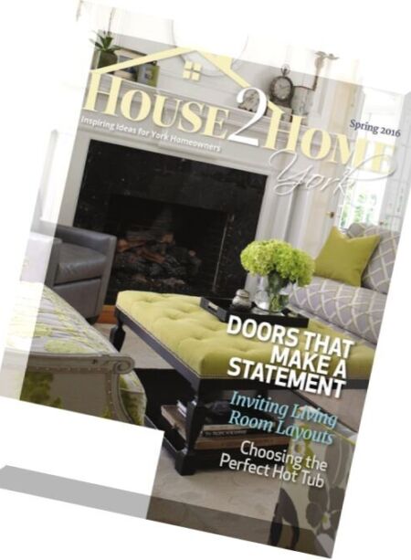 York House 2 Home – Spring 2016 Cover