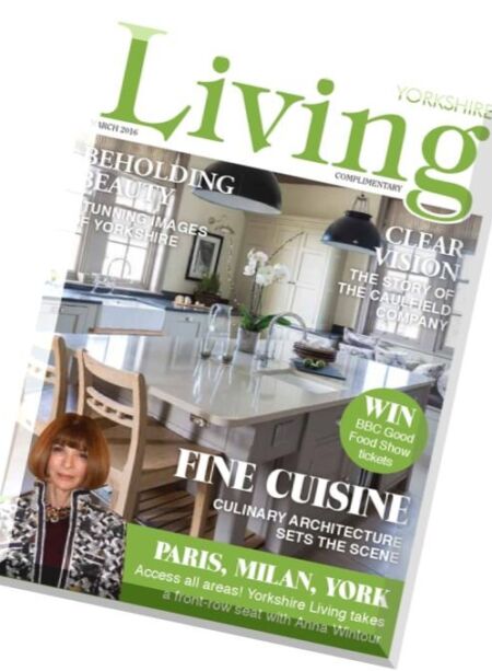 Yorkshire Living – March 2016 Cover