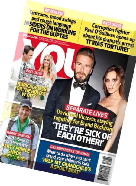 YOU South Africa – 21 April 2016 Cover