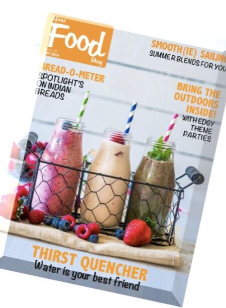 Your Food Magazine – May 2016 Cover