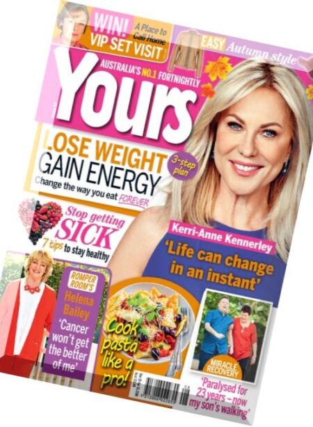 Yours Australia – Issue 8, 2016 Cover