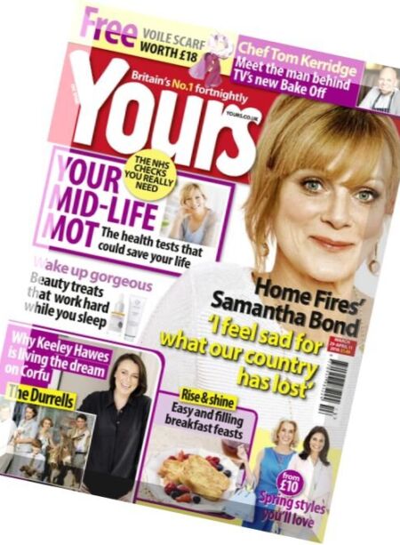 Yours UK – 29 March 2016 Cover