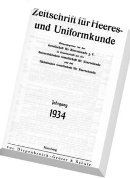 Zeitschrift fur Heeres- und Uniformkunde – N 61-96